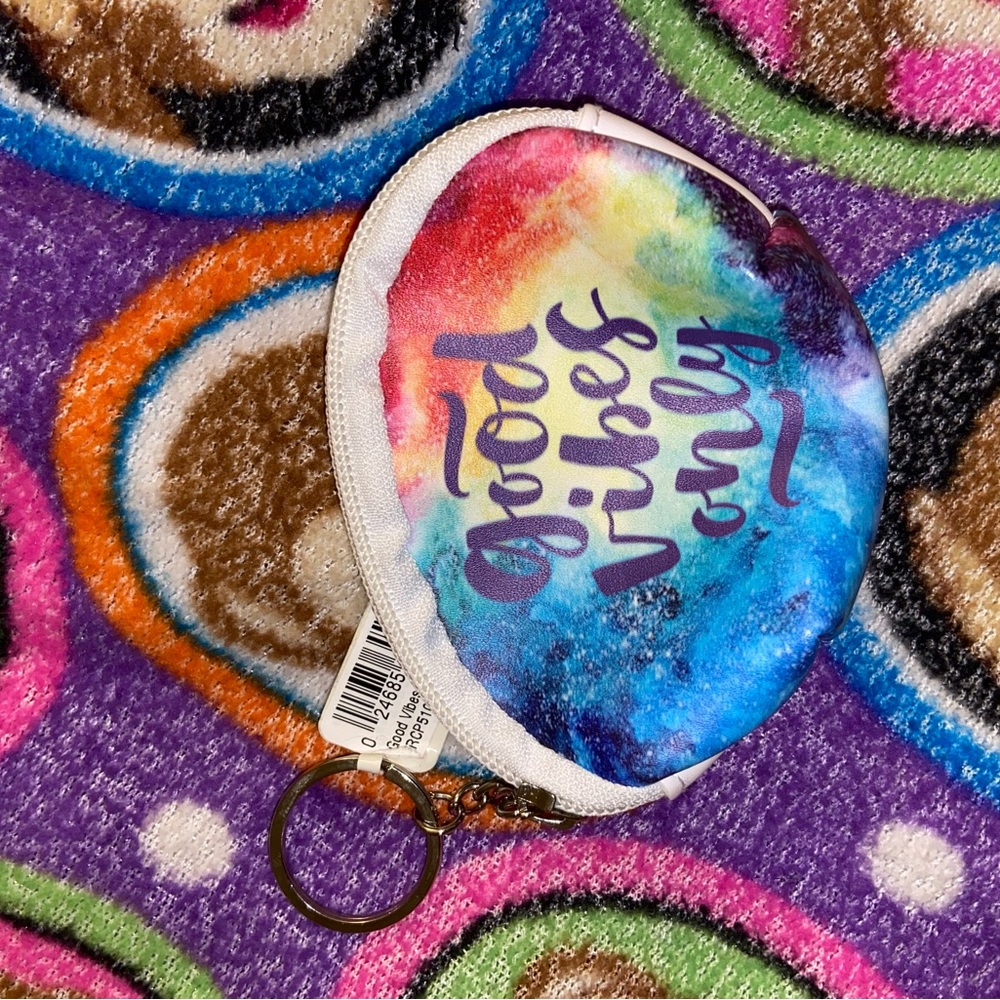 Coin pouch keychain